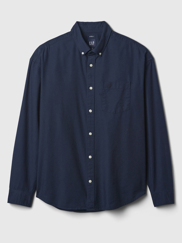 GAP Košile oxford logo oversize GAP