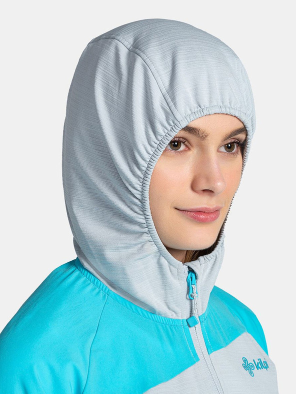 Kilpi Modro-šedá dámská funkční mikina Kilpi MEMPHIS-W