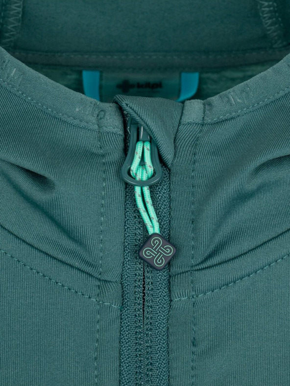 Kilpi Tyrkysová dámská žíhaná funkční mikina Kilpi LAYANA-W