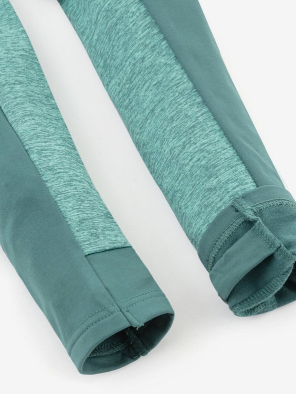 Kilpi Tyrkysová dámská žíhaná funkční mikina Kilpi LAYANA-W