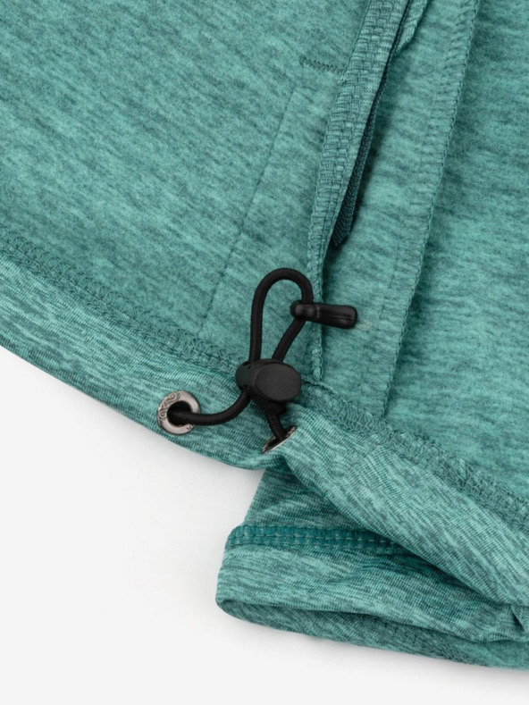 Kilpi Tyrkysová dámská žíhaná funkční mikina Kilpi LAYANA-W