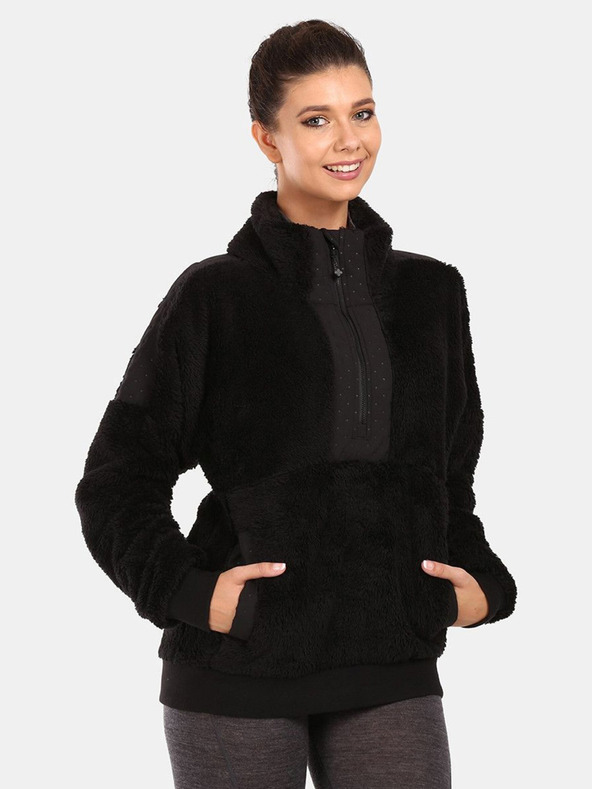Kilpi Černá dámská hřejivá mikina Kilpi LIVAE-W