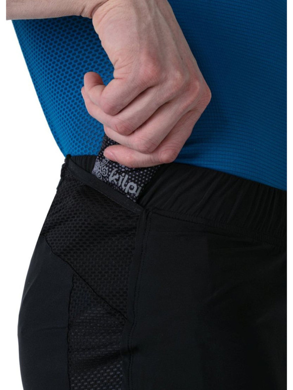Kilpi Černé pánské sportovní kraťasy Kilpi COMFY