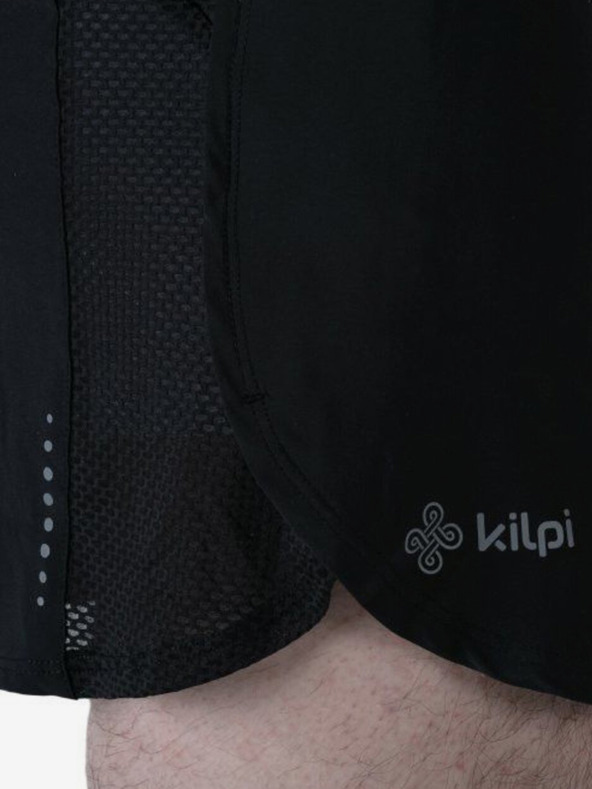 Kilpi Černé pánské sportovní kraťasy Kilpi COMFY