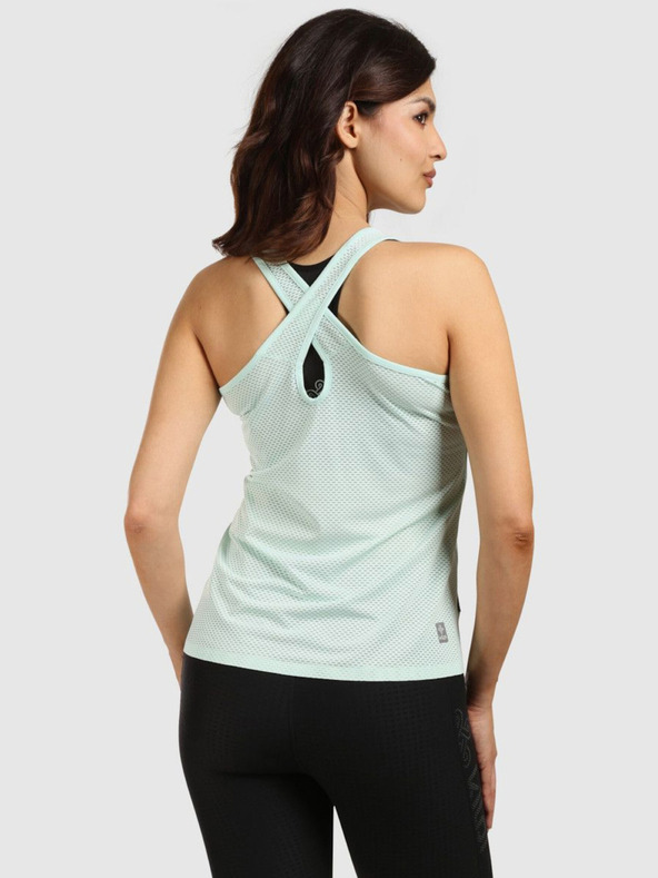 Kilpi Dámský běžecký top Kilpi SIEN-W Mentolová