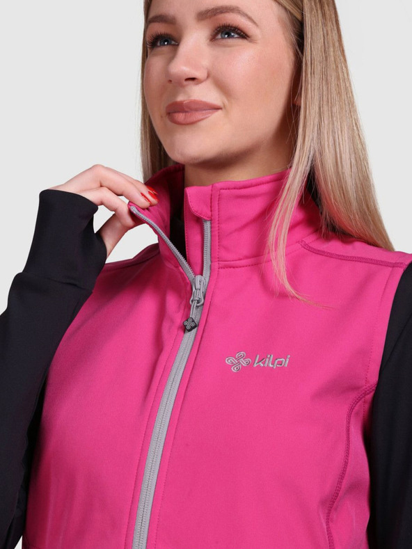 Kilpi Dámská softshellová vesta Kilpi SOIL-W Růžová