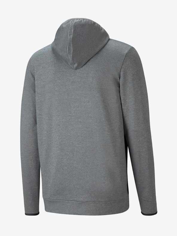 Puma Šedá pánská mikina s kapucí Puma RTG Hoodie