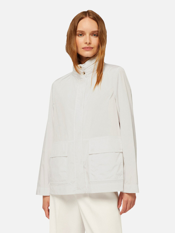 Geox Bílá dámská bunda Geox Dandra