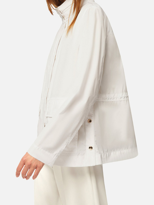 Geox Bílá dámská bunda Geox Dandra