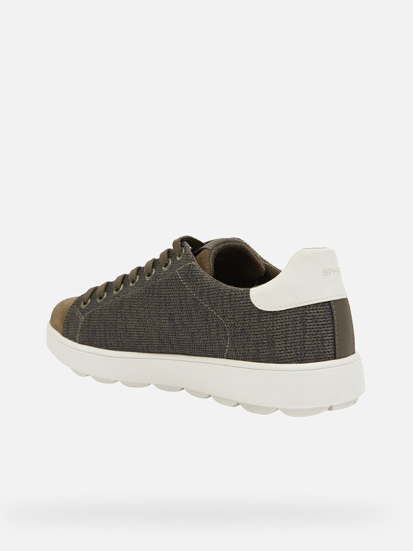Geox Khaki pánské tenisky Geox Spherica Ecub-1