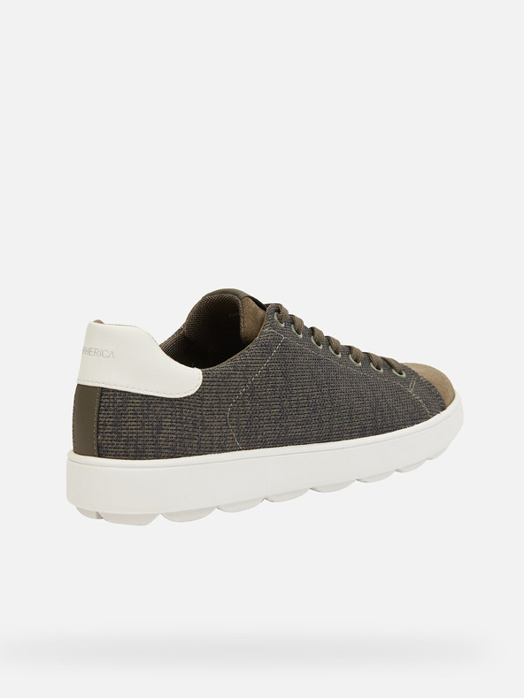 Geox Khaki pánské tenisky Geox Spherica Ecub-1
