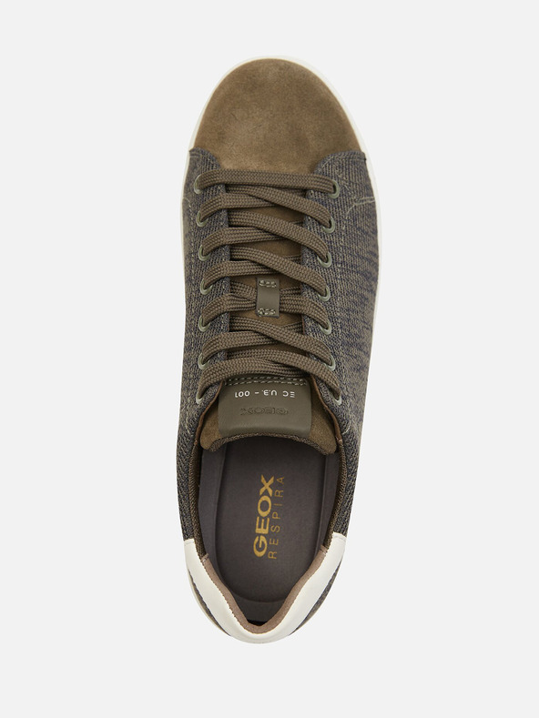 Geox Khaki pánské tenisky Geox Spherica Ecub-1