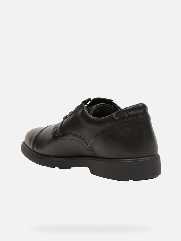 Geox Černá pánská společenská obuv Geox Spherica Ec11