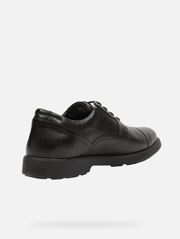 Geox Černá pánská společenská obuv Geox Spherica Ec11