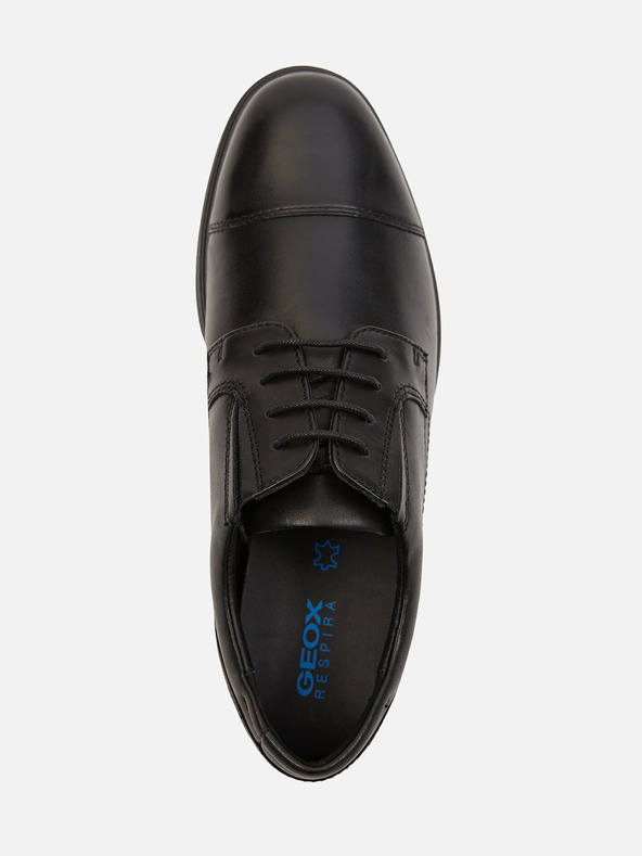 Geox Černá pánská společenská obuv Geox Spherica Ec11