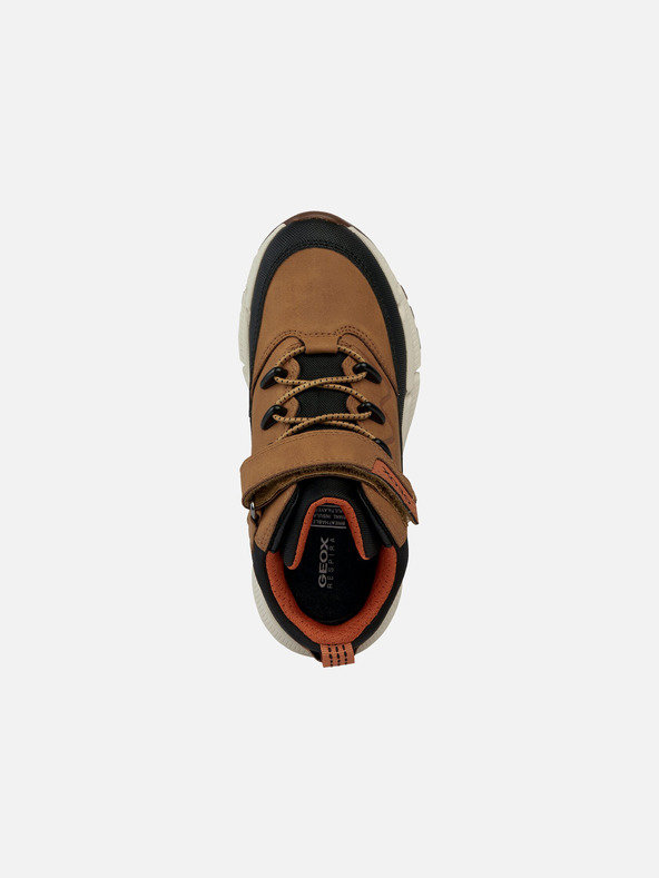 Geox Žlutá chlapecká kotníková obuv Geox Flexyper Plus Boy
