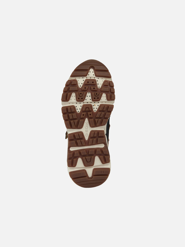 Geox Žlutá chlapecká kotníková obuv Geox Flexyper Plus Boy