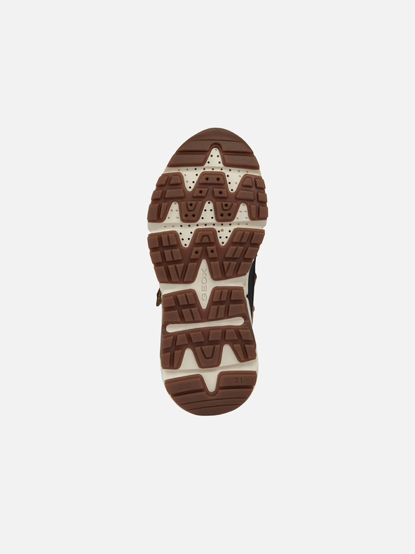 Geox Žlutá chlapecká kotníková obuv Geox Flexyper Plus Boy