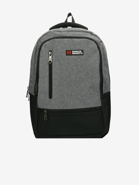 Enrico Benetti Batoh Enrico Benetti Hamburg 15" Notebook Backpack Light Grey