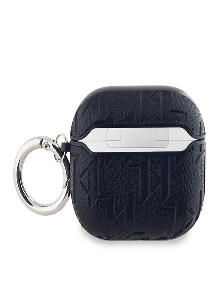 Karl Lagerfeld Karl Lagerfeld PU Embossed Karl Head Pouzdro pro AirPods 3 Black