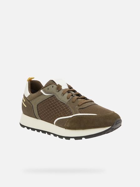 Geox Khaki pánské tenisky Geox Partenio