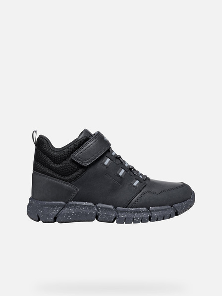 Geox Černá chlapecká kotníková obuv Geox Flexyper B Abx