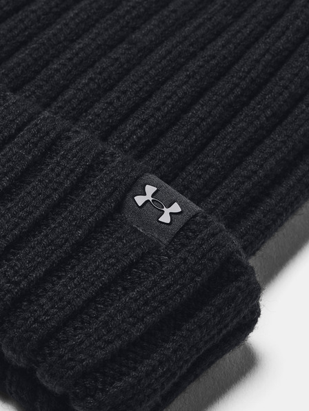 Under Armour Dámská čepice Under Armour W Halftime Pom Beanie-BLK
