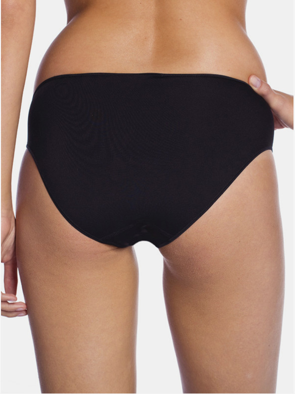 Bellinda Černé dámské kalhotky Bellinda BREEZE SLIP