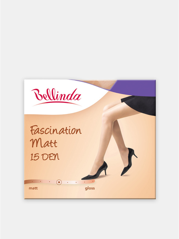 Bellinda Tělové dámské matné punčochové kalhoty Bellinda FASCINATION MATT 15 DEN