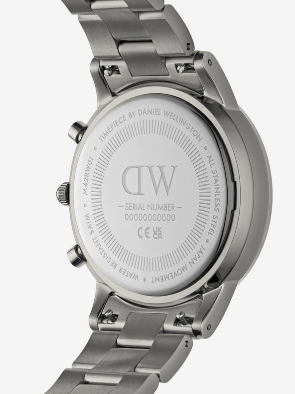 Daniel Wellington Šedé pánské hodinky Daniel Wellington Iconic