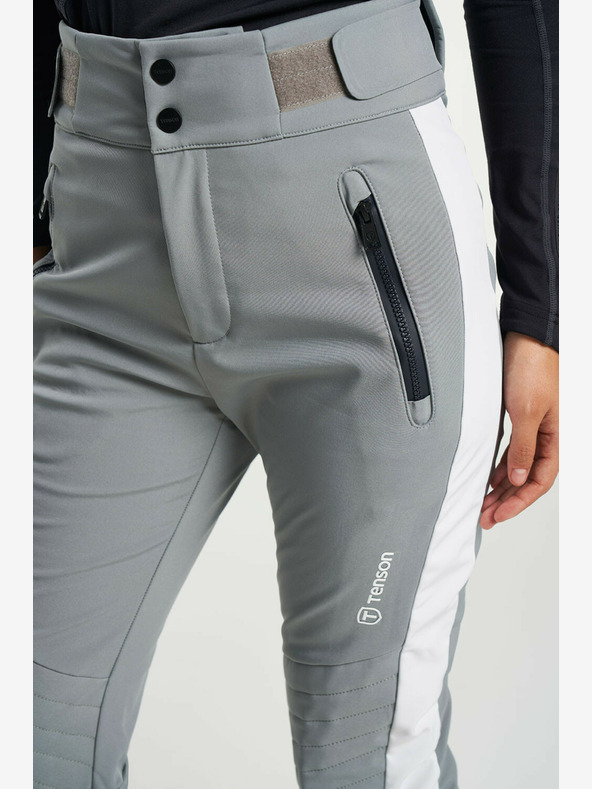 Tenson dámské lyžařské softshellové kalhoty TENSON Grace Softshell Pants W šedé