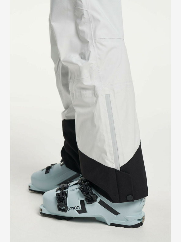 Tenson dámské lyžařské a skialpové membránové kalhoty TENSON Shibui Shell Pants W světle šedé