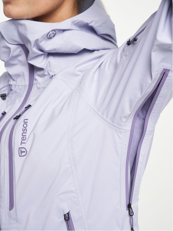 Tenson dámská outdoorová bunda TENSON TXlite Skagway Shell Jacket W světle fialová