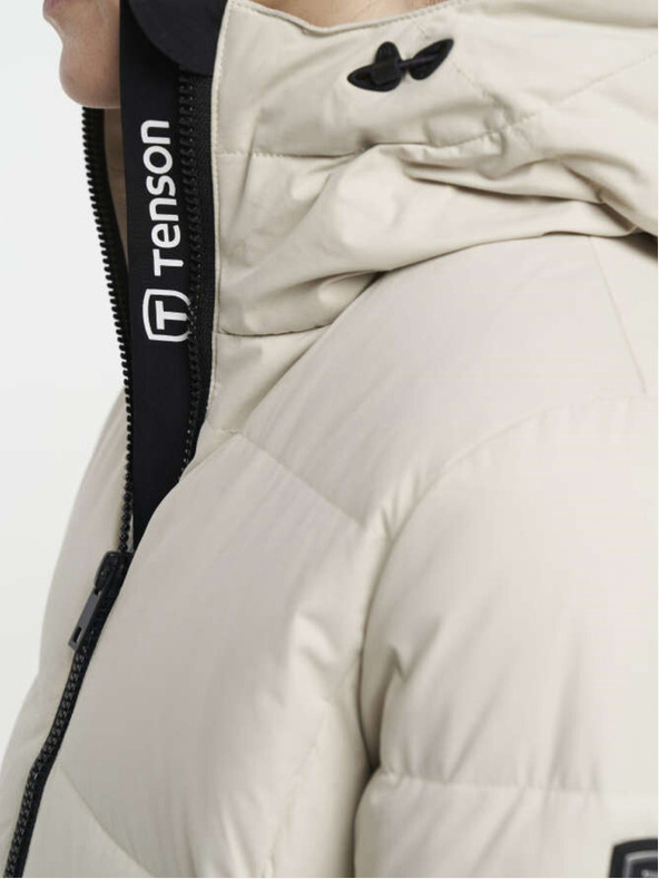 Tenson dámský zimní lifestylový kabát TENSON Shanna Down Coat W béžový