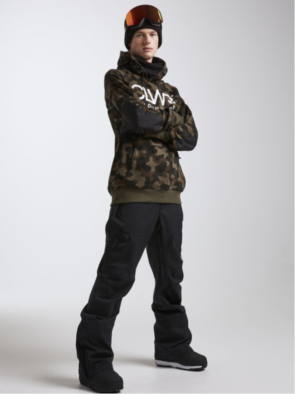 Tenson pánská mikina s kapucí COLOURWEAR Bowl 2.0 M tmavě maskáčová