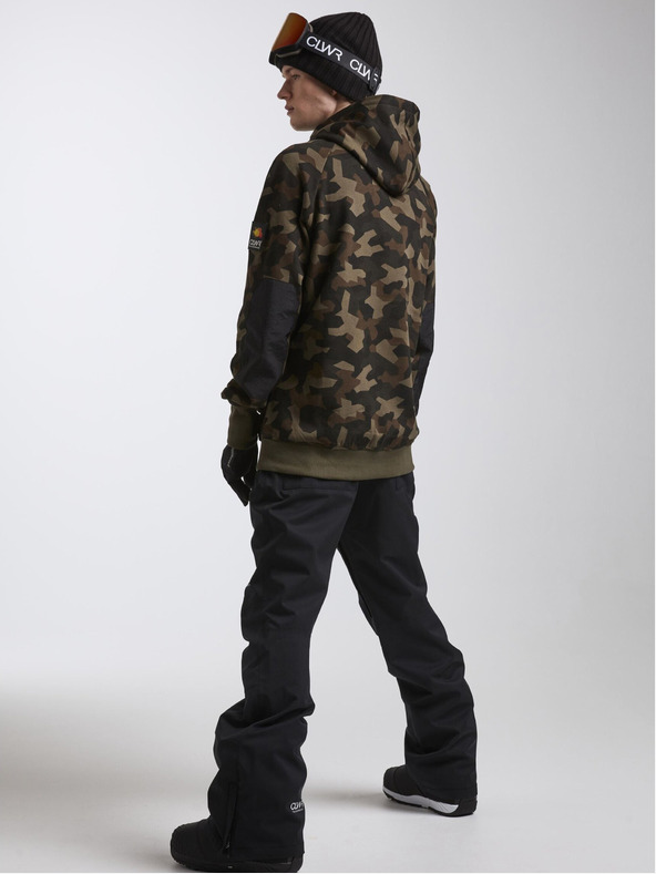 Tenson pánská mikina s kapucí COLOURWEAR Bowl 2.0 M tmavě maskáčová