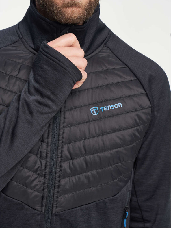 Tenson pánská funkční mikina TENSON Touring Midlayer M černá