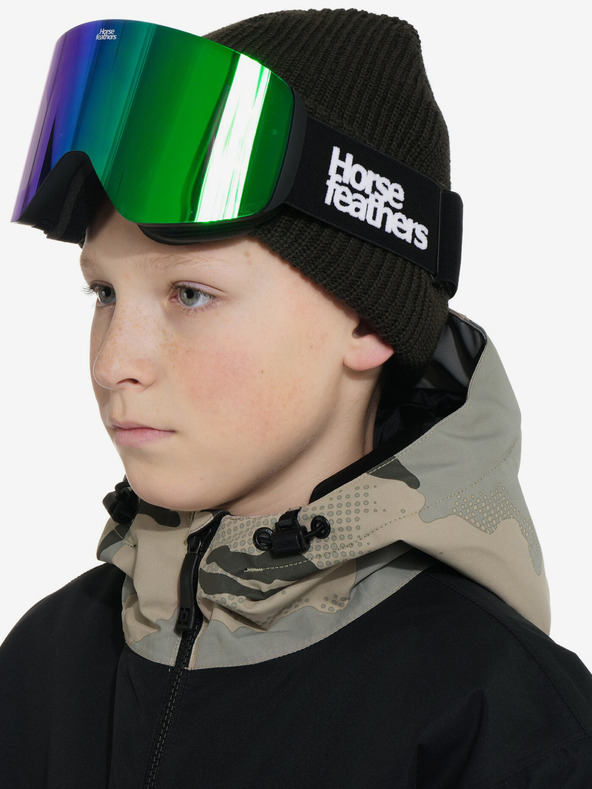 Horsefeathers Dětská bunda Damien Horsefeathers - černá