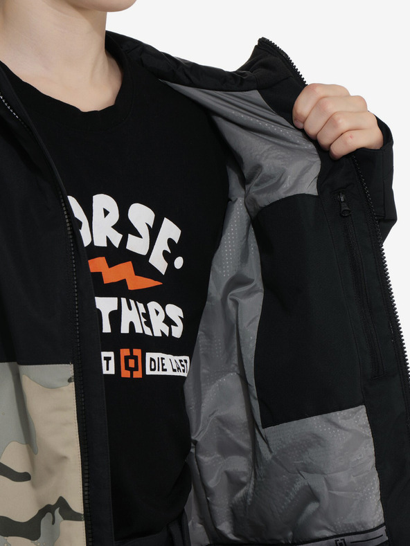 Horsefeathers Dětská bunda Damien Horsefeathers - černá