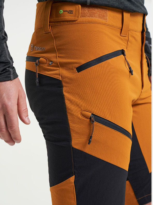 Tenson pánské outdoorové šortky TENSON Himalaya Stretch Shorts M tmavě oranžové
