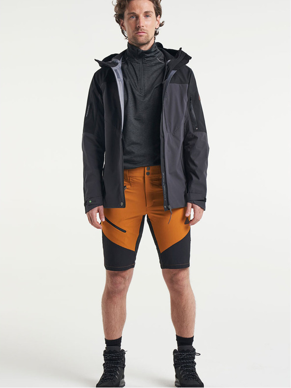 Tenson pánské outdoorové šortky TENSON Himalaya Stretch Shorts M tmavě oranžové