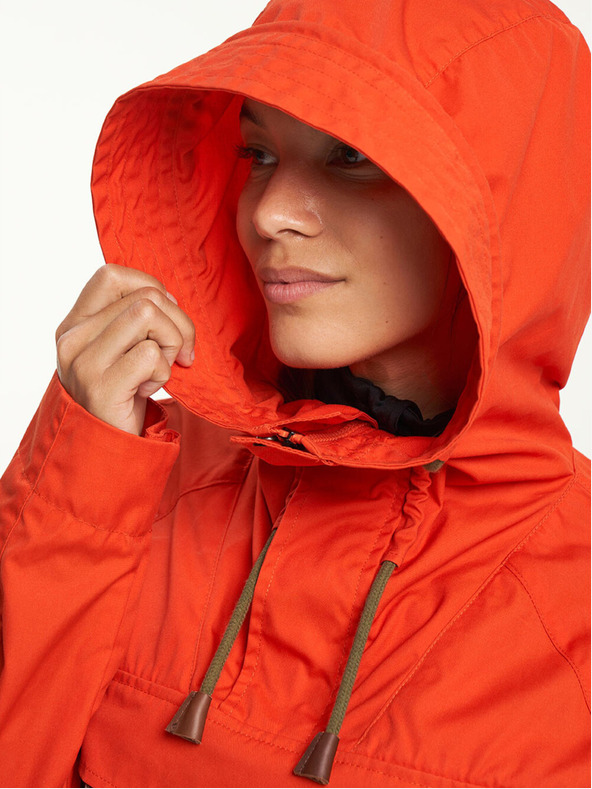 Tenson unisex lifestylový anorak TENSON Mountain Anorak 55 oranžový