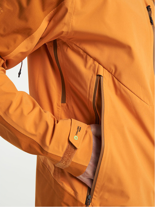 Tenson pánská outdoorová bunda TENSON Himalaya 3L Shell M tmavě oranžová