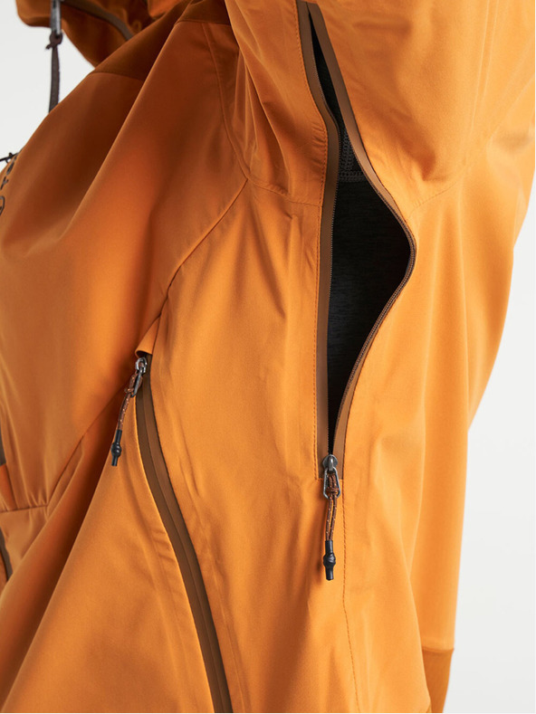 Tenson pánská outdoorová bunda TENSON Himalaya 3L Shell M tmavě oranžová