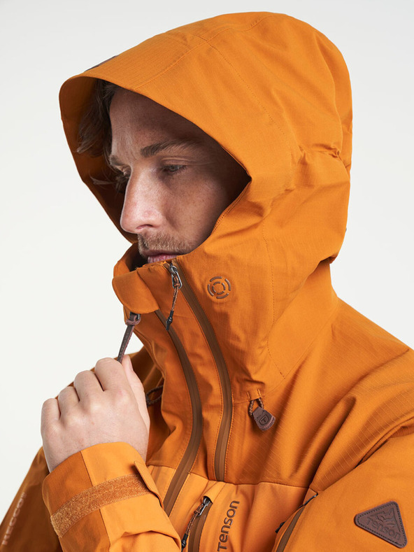 Tenson pánská outdoorová bunda TENSON Himalaya 3L Shell M tmavě oranžová