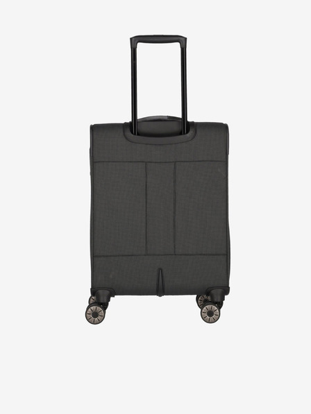 Travelite Tmavě šedý cestovní kufr Travelite Viia 4w S