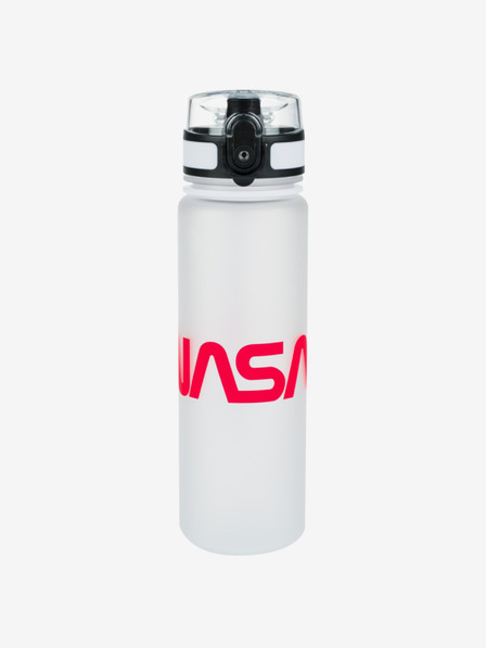 BAAGL Bílá tritanová láhev na pití nasa, 500 ml Baagl