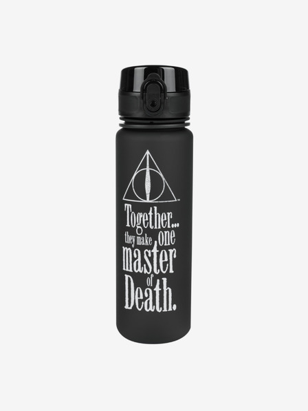 BAAGL Černá tritanová láhev na pití harry potter relikvie smrti, 500 ml Baagl