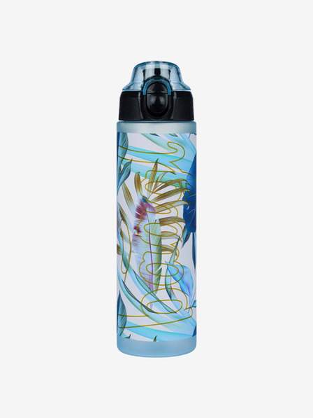 BAAGL Fialová tritanová láhev na pití leafs, 700 ml Baagl