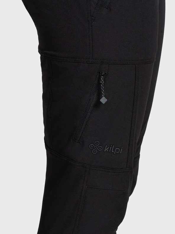 Kilpi Černé dámské outdoorové kalhoty Kilpi BELVELA